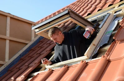 Pose de fenêtres de toit Velux à la Demie