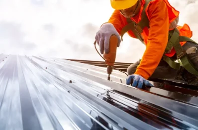 Travaux de zinguerie à la Demie